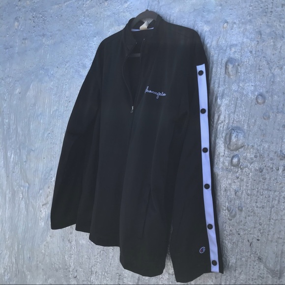 Mens Champion Prem Reverse Weave Track Jacket NWT - Picture 3 of 8